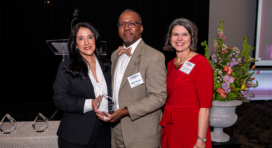 2025 Distinguished Alumni Award winner Dr. Tina Dancer