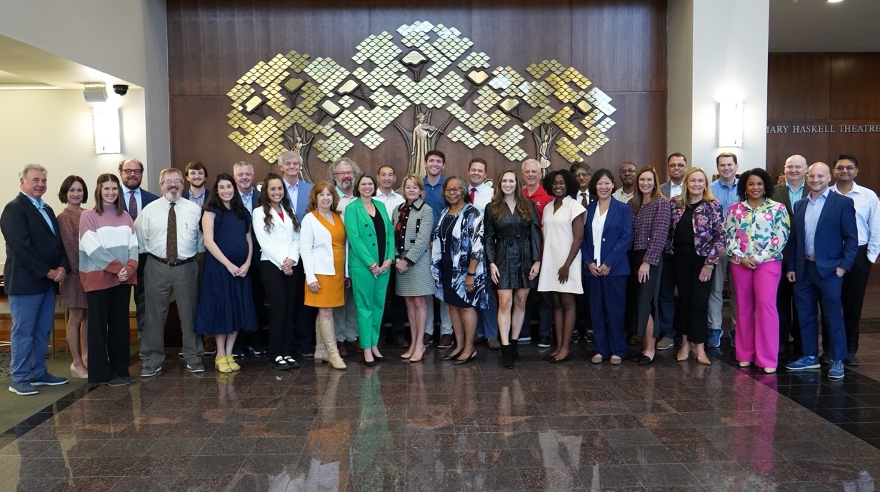 Members of the Deans Advisory Council smiling for a photo.