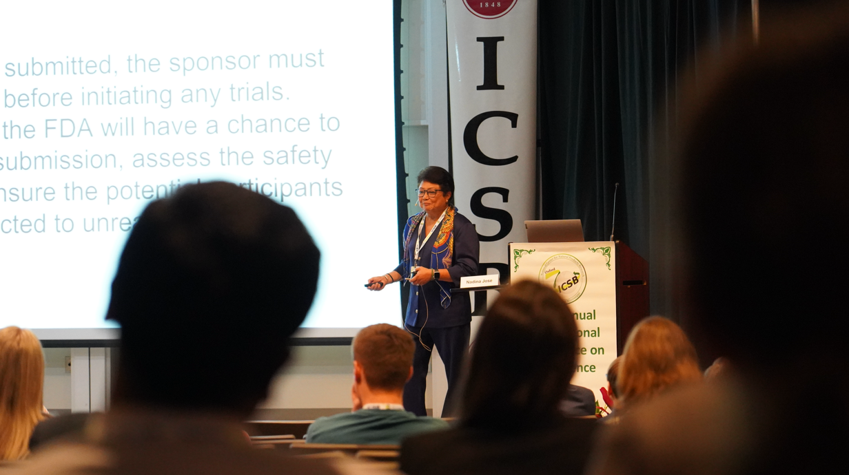 Presenter at the 2024 ICSB.