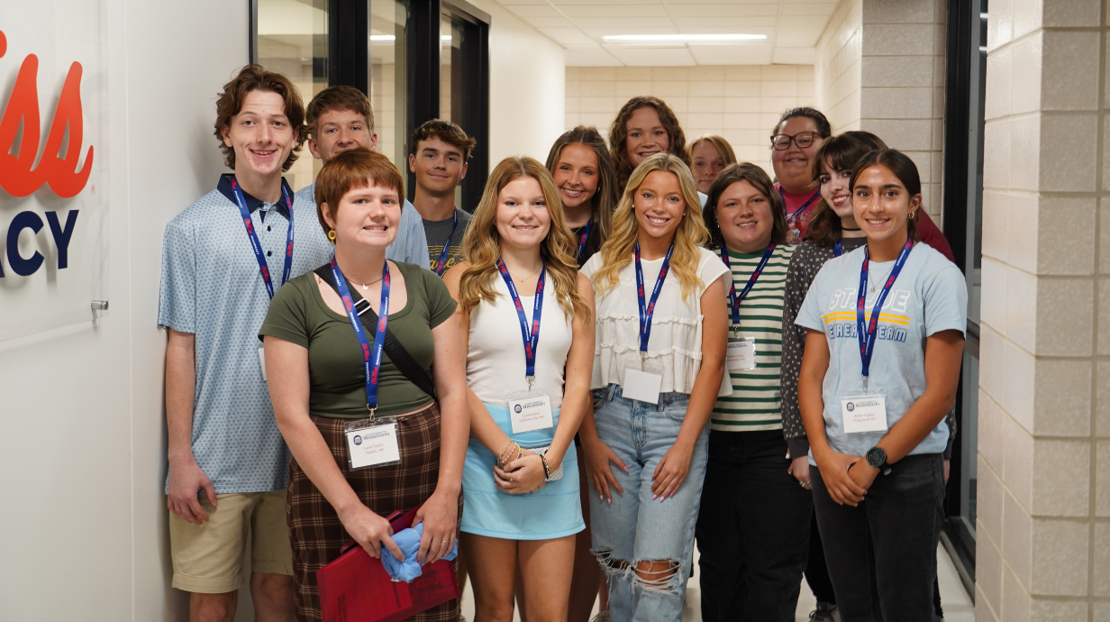 Group photo os students who participated in preview day