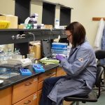 Research scientists work to find natural products that can be used as insect repellents at the University of Mississippi School of Pharmacy.