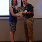 Dr. Kristie Willett won the 2017 Instructional Innovation Award at the Ole Miss School of Pharmacy Faculty Retreat