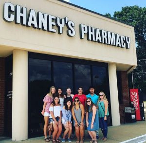Summer College participants at Chaney's