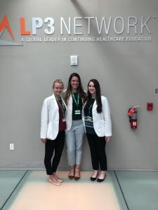 Alexandria Gochenauer, Mary O’Keefe and Emily Lewis at SPCC.