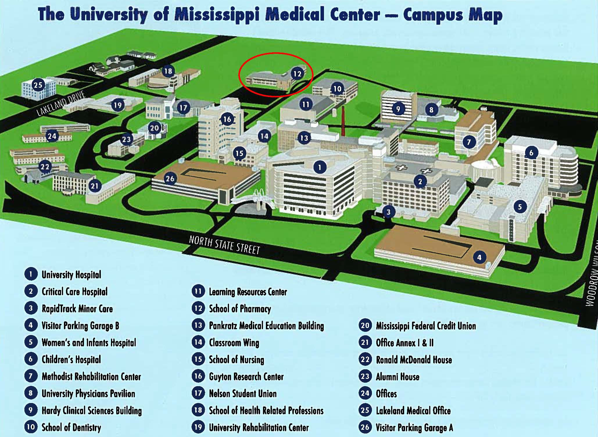 Department Of Pharmacy Practice Maps Directions